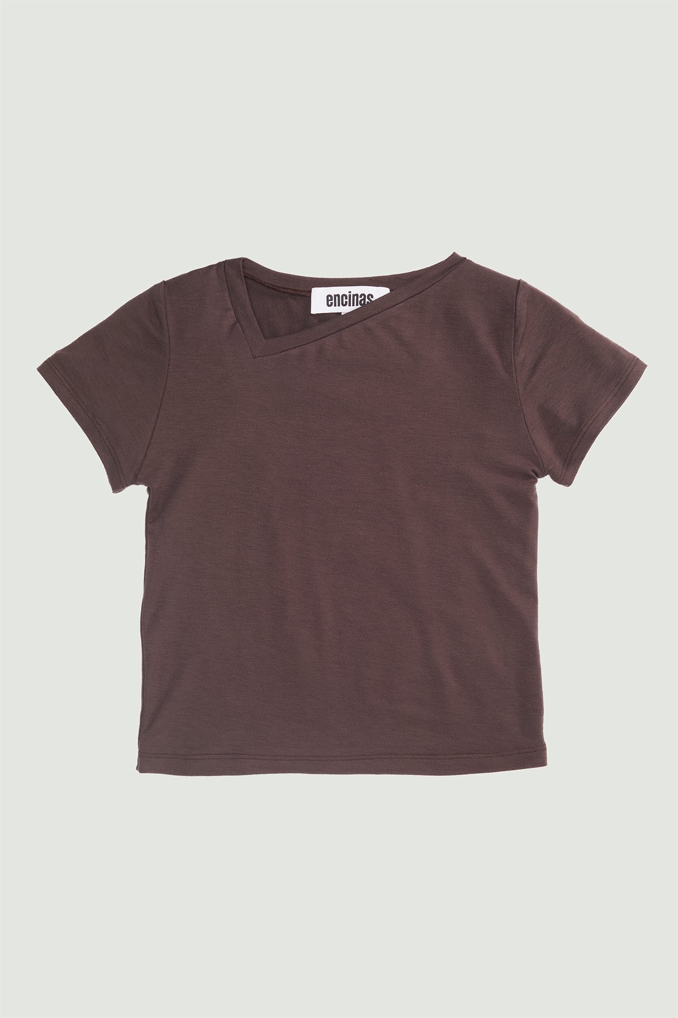 Asymmetrical V-Neck Shirt