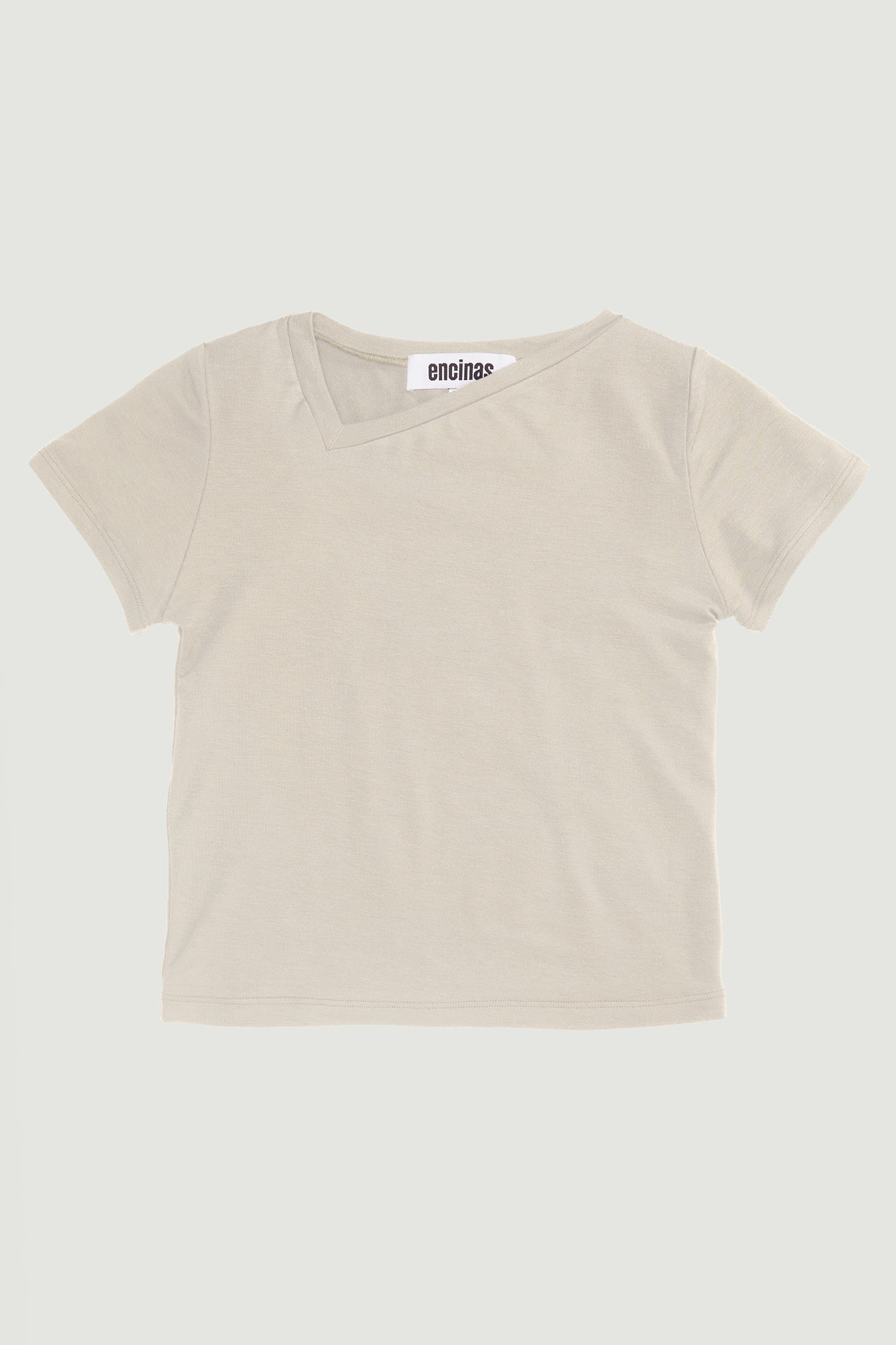 Asymmetrical V-Neck Shirt