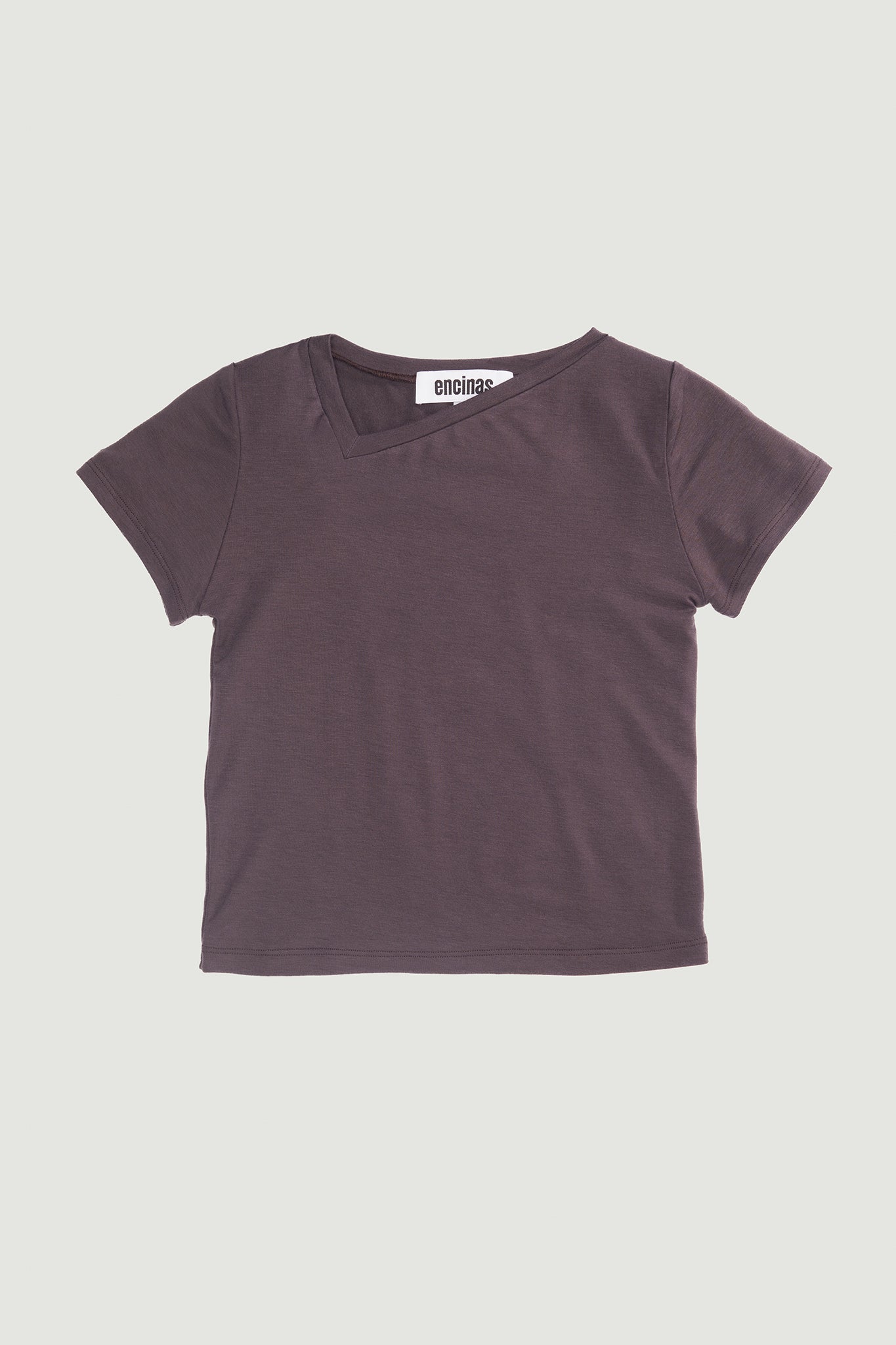 Asymmetrical V-Neck Shirt