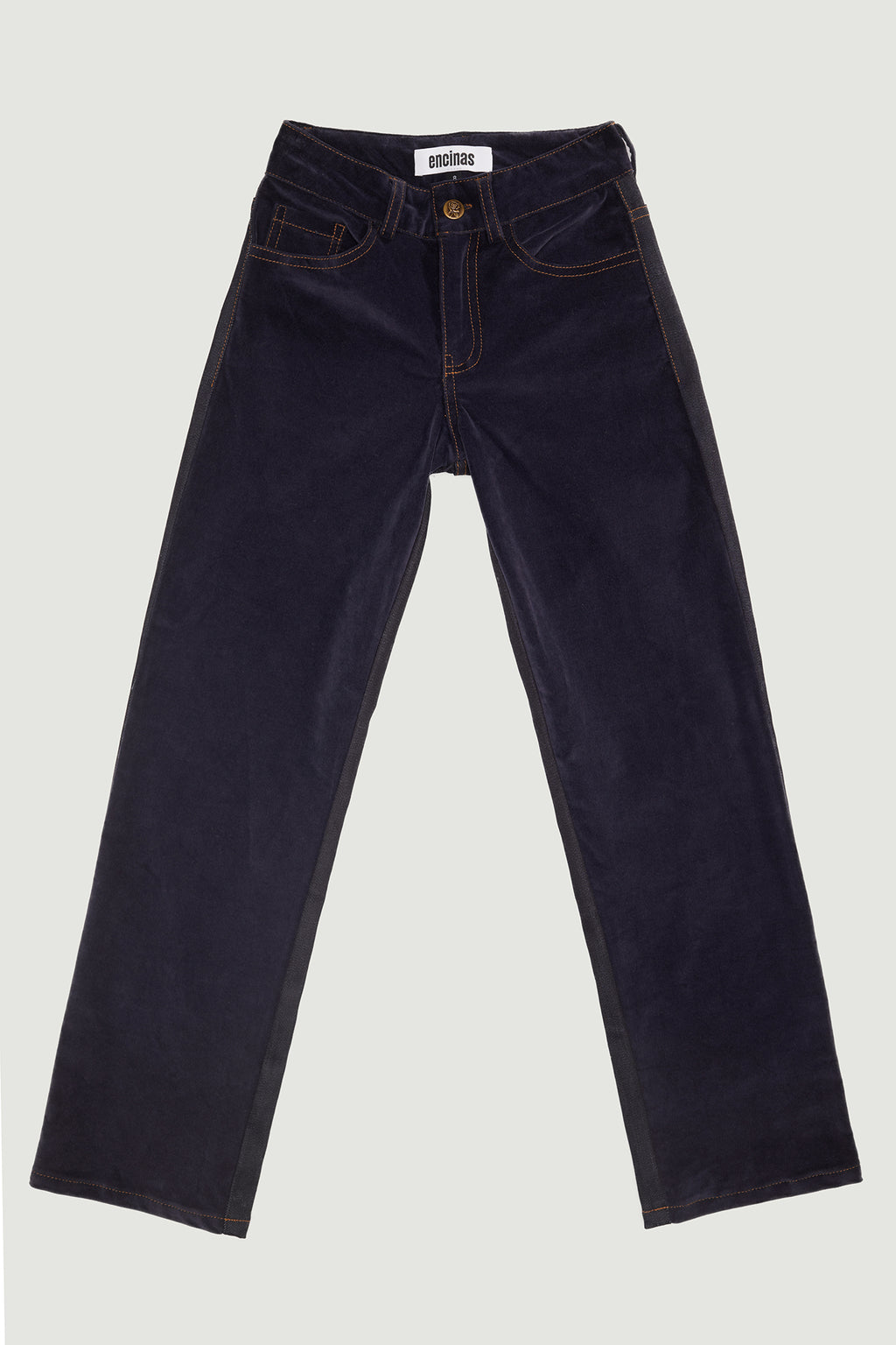 Two-Toned Denim Pants
